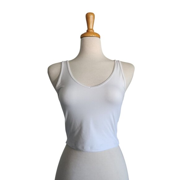 Hollister Basic White Tank Top Womens Size  M - Picture 1 of 7